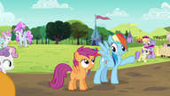 S05E17 Rainbow Dash idzie zapisać siebie i Scootaloo