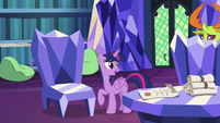 Twilight Sparkle "this is my studying chair" S7E15