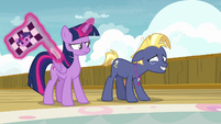 Twilight more annoyed; Star Tracker embarrassed S7E22