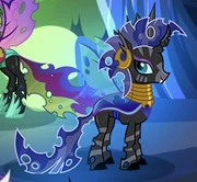Dark Changeling Zecora ID Gameloft