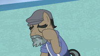 Martingale wiping away his tears S9E21