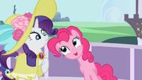 Pinkie Pie "Balloons are super easy to pack." S02E09