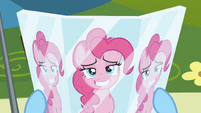 Pinkie Pie explaining what she did before to Rainbow S3E3