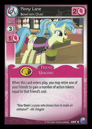 Pinny Lane, Bowl'em Over card MLP CCG