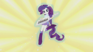 Rarity hovering with keytar EG2