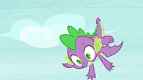 Spike doing a nosedive S8E24