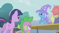 Trixie challenging Twilight S1E06