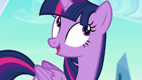 Twilight Sparkle rolling her eyes S6E16
