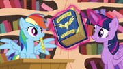 Twilight levitating book S4E21