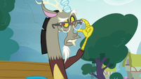 Discord 2 straightening his glasses S7E12