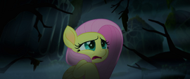 Fluttershy scared of ghosts MLPTM