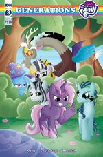 MLP Generations issue 3 cover B