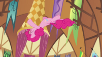 Pinkie Pie jumping about S3E3