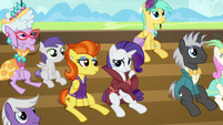 Rarity "did I say that out loud?" S5E15