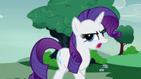 Rarity "the designers have dropped out!" S7E9