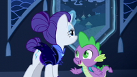 Spike happy to see Rarity S5E26