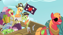 The Apples as pirates S4E09