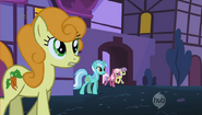 Carrot top, Cheerilee and Lyra Heartstrings S01E06