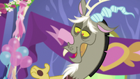 Discord "the first of many cheese jokes" S7E1