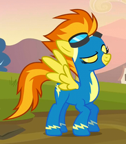 S02E22 Spitfire w kostiumie Wonderbolts