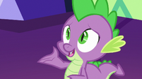 Spike innocently "they ran out" S7E15