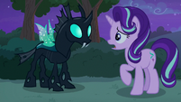 "What did you mean there's no help? Did the changelings get Cadance too?"