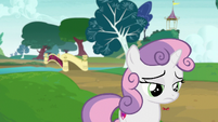 Sweetie Belle looking discouraged yet again S7E6
