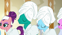 Waiting ponies nice and steamy S6E10