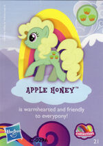 English monolingual version of mystery pack wave 9, card 21 of 24: Apple Honey