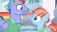 Bow and Windy looking at each other S7E7