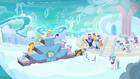 Pegasus foal race award ceremony in Cloudsdale S7E7