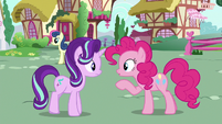 Pinkie Changeling addresses Starlight as "you" S6E25