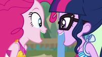 Pinkie and Twilight give different answers again EGDS21