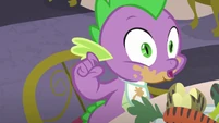 Spike cut off by Moon Dancer S5E12