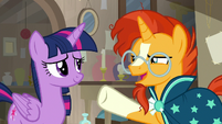 Sunburst "that's crazy!" S7E24