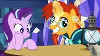 Sunburst takes the antique teaspoon from Starlight S7E24