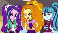 The Dazzlings at the start of the tour EG2