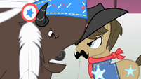 Thunderhooves and Silverstar face to face S1E21