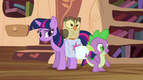 Twilight is doubtful about Spike S03E11