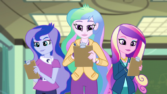 my little pony equestria girls principal celestia