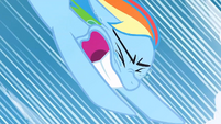 Filly Rainbow flying fast S1E23
