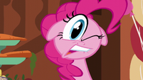 Pinkie Pie making a very silly face S5E19