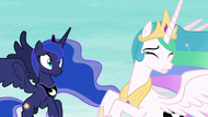 Princess Celestia doubting herself S7E10