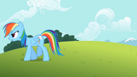 Rainbow Dash hard way S2E8