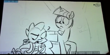 S5E25 animatic - Spike 'Nothing good, I bet'