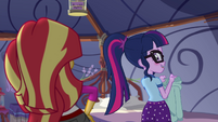 Twilight Sparkle blushing "he's okay" EG4