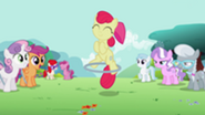 201px-Apple Bloom using the hoop with one hoof S2E6