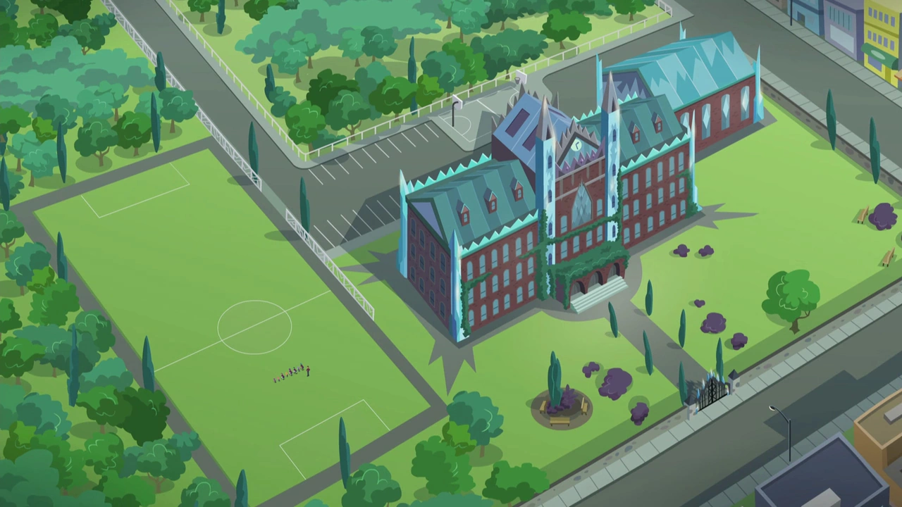 my little pony canterlot high school