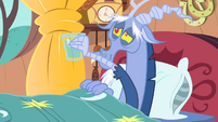 Discord grabs glass of water S4E11
