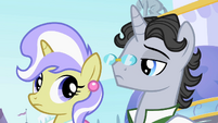 Apparently she isn't from Canterlot!